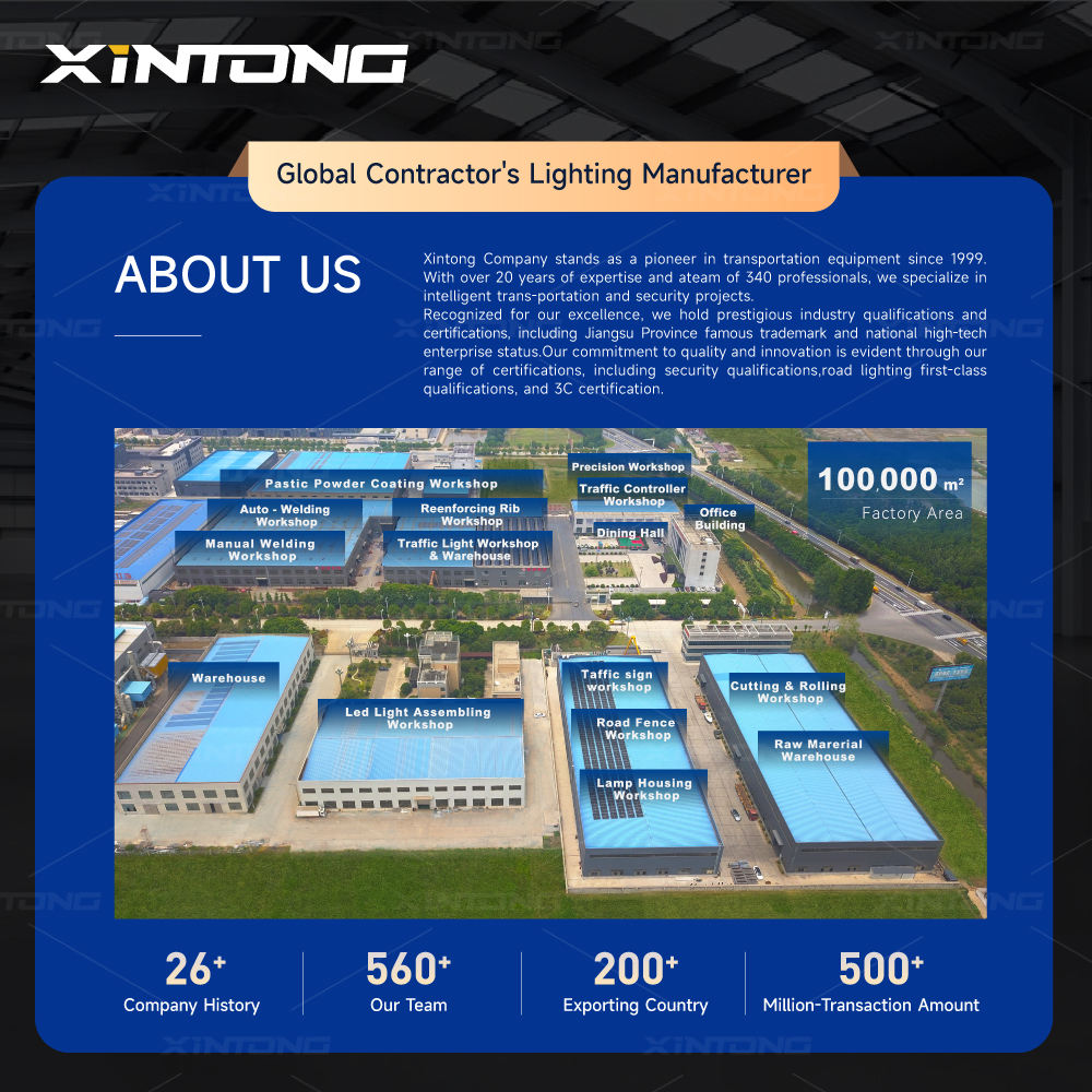 Xintong AC 30W-200W Outdoor LED Street Light: Smart, Waterproof, High-Efficiency Road Lighting